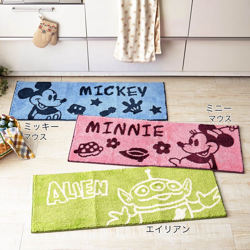 キッチンマット 選べるキャラクター ディズニー Disney 通販のベルメゾンネット