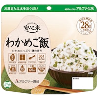 安心米　わかめご飯(100g)×15袋をお届けします。