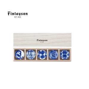 【フィンレイソン/Finlayson】木箱入り箸置き5柄セット