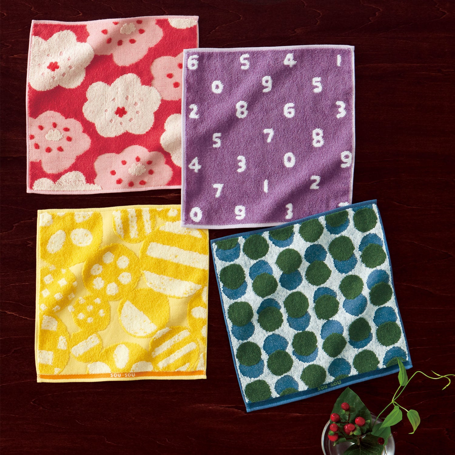 SOU・SOU」にほんのもよう（ハンカチ/ハンドタオル）｜(SOU・SOU