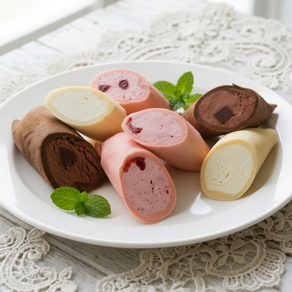 もちもち出品 もちもちロール人気3種 9本（その他のスイーツ(洋菓子)商品一覧