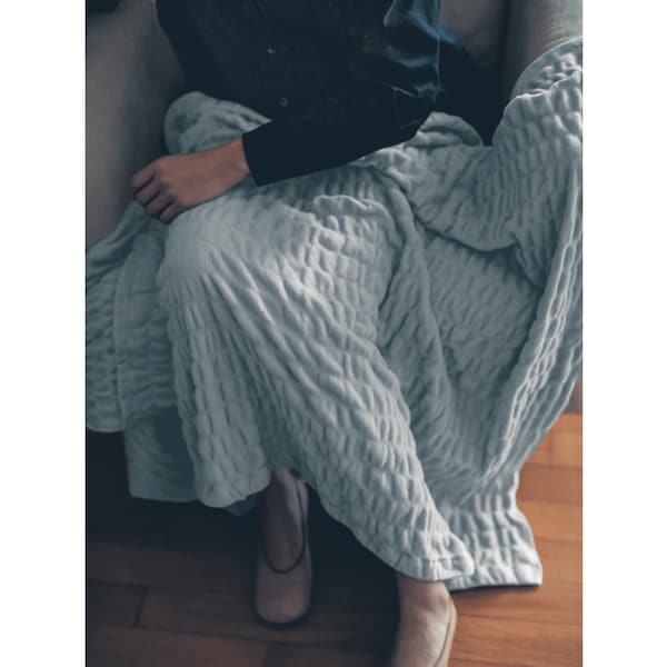 【ベルメゾン】【在庫限りのお買得】 朝まで気持ちよく眠れそう。カラダに寄り添うコットンケット