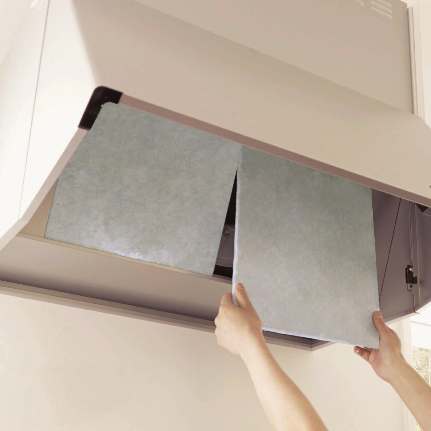 【ベルメゾン】取り付け簡単!かぶせるだけレンジフードフィルター無地 【お試し版あり】