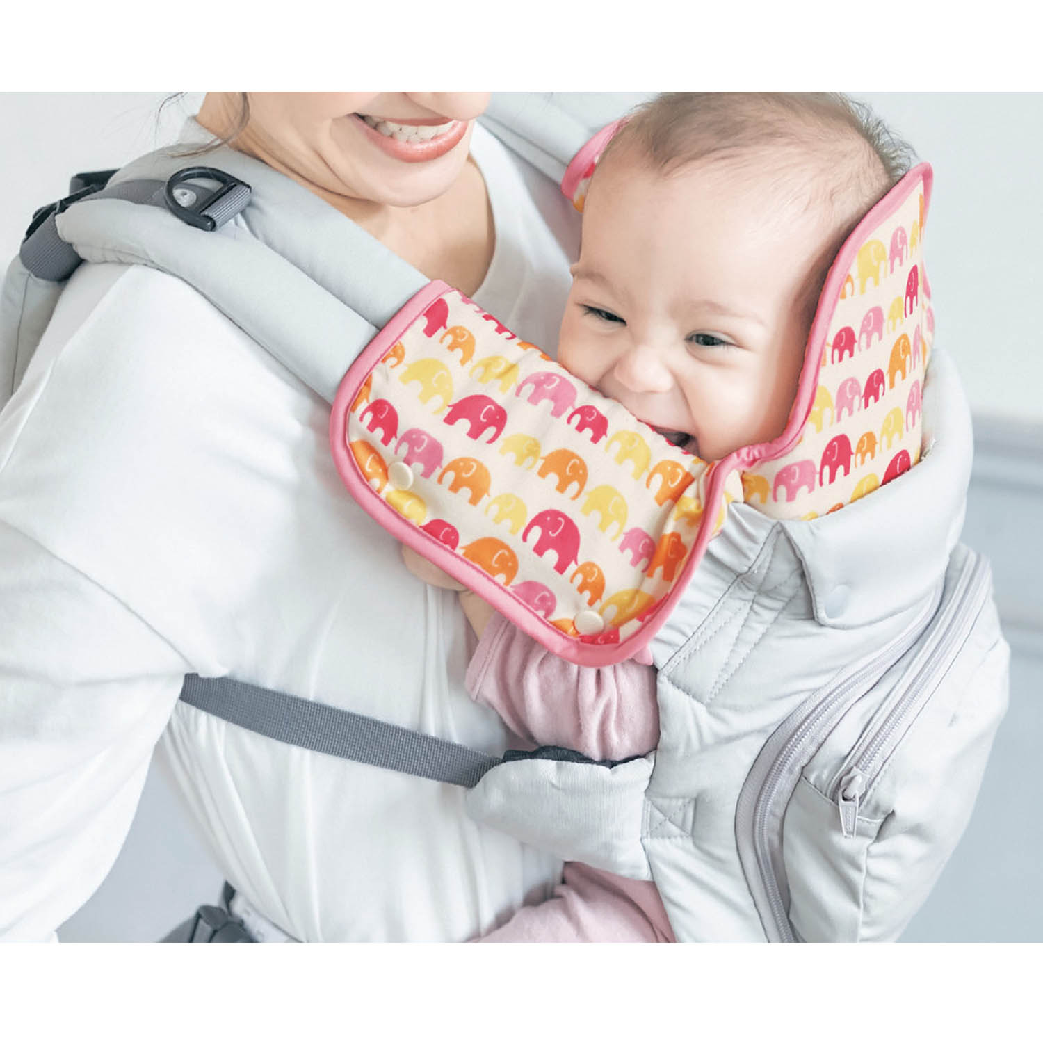 【バディバディ/buddybuddy】抱っこ紐屋の作る 首かっくん防止サポート