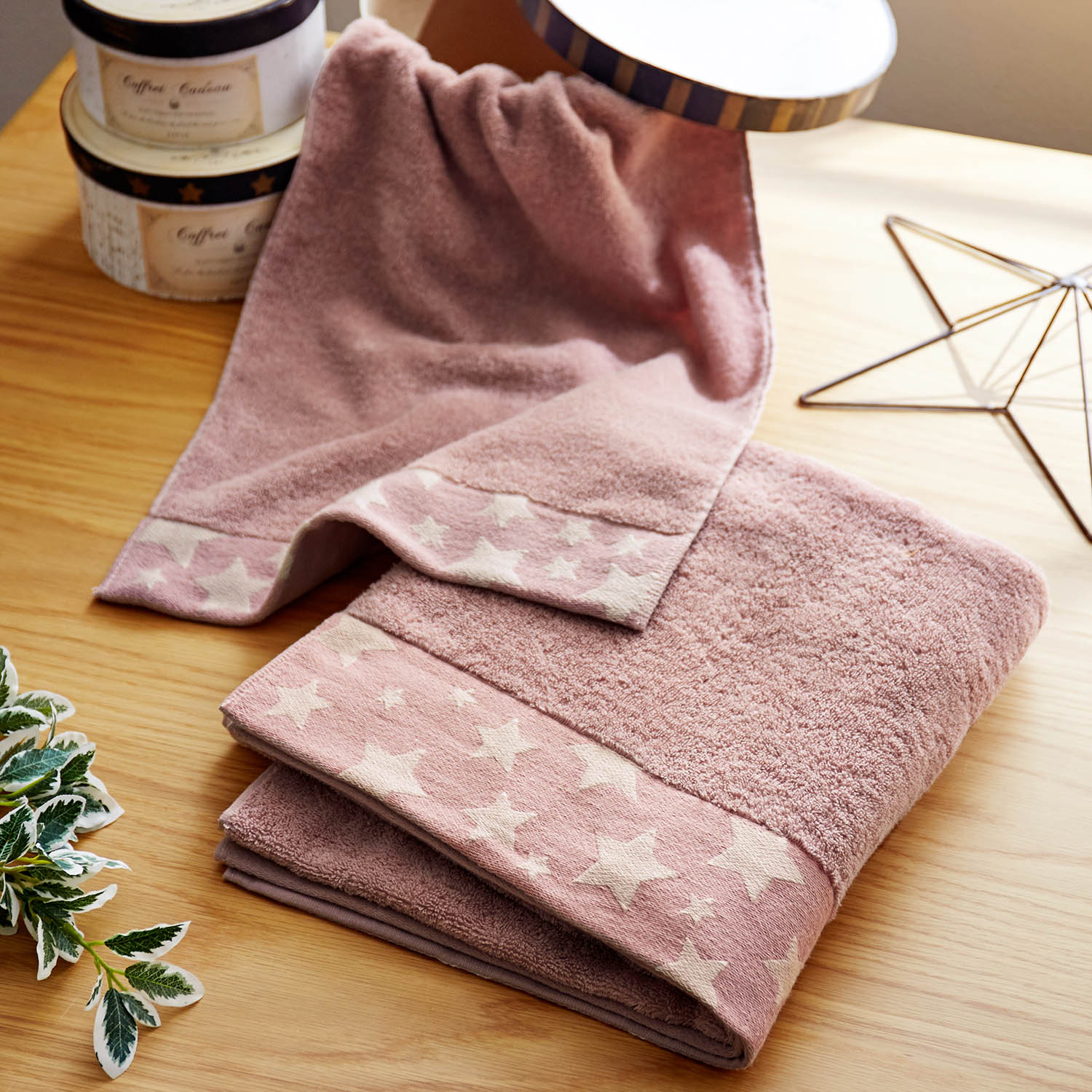 【ベルメゾン】泉州産フェイスタオル"ナチュラルスター" 【ベルメゾン】泉州産フェイスタオル"ナチュラルスター"