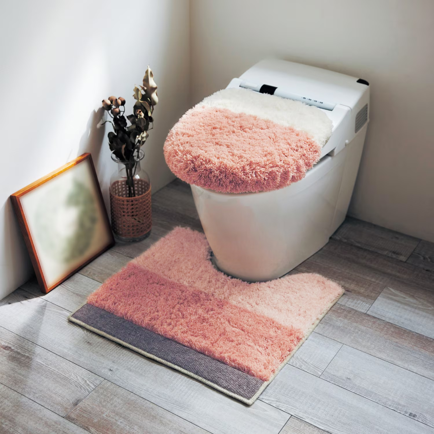 【ベルメゾン】ミックスシャギーのトイレマット・フタカバー(単品・セット) 【選べる8タイプ】 【ベルメゾン】ミックスシャギーのトイレマット・フタカバー(単品・セット) 【選べる8タイプ】