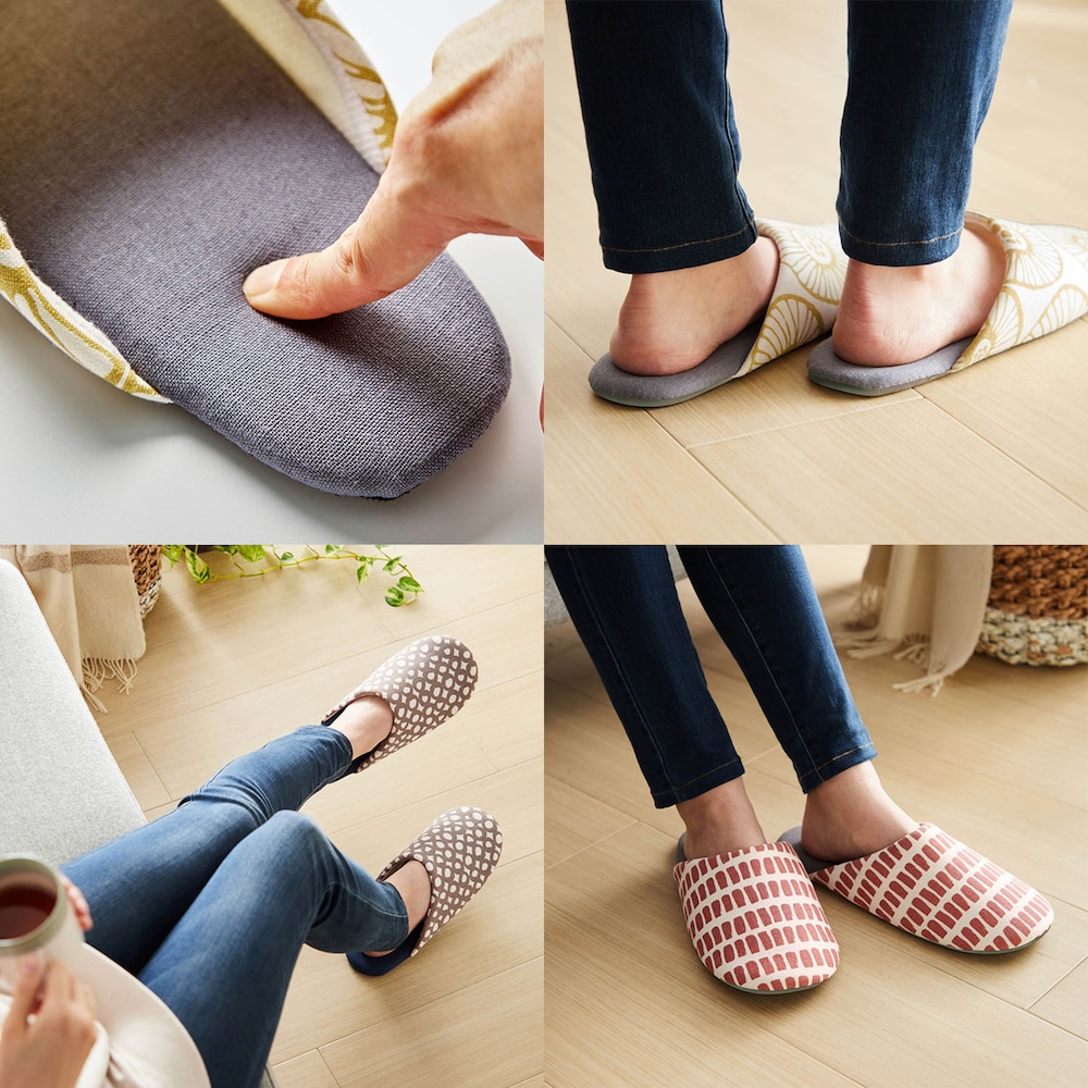 足入れがいい、やわらかな履き心地