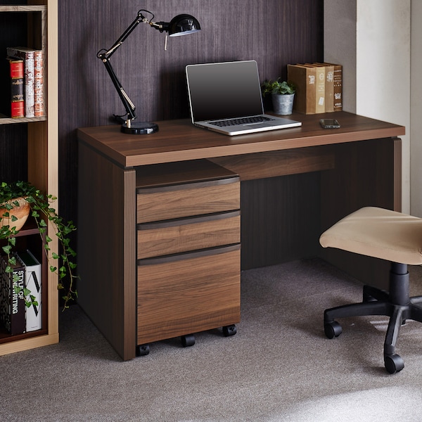 【ベルメゾン】【1cmピッチサイズオーダー】シンプルパソコンデスク(深型)