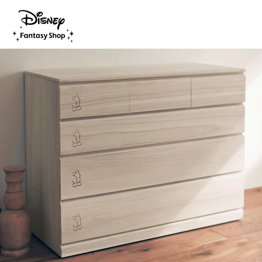【ディズニー/Disney】桐チェスト(選べるキャラクター)