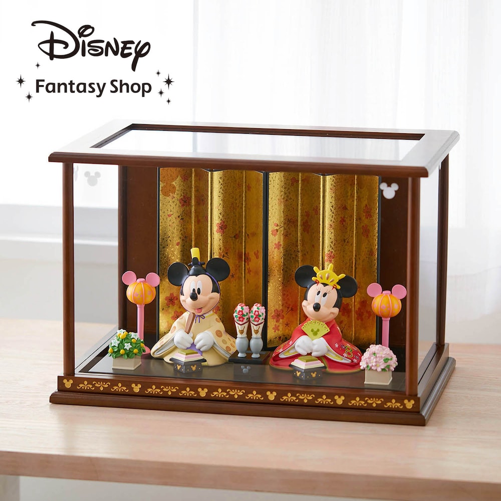【ディズニー/Disney】親王飾り専用ケース「ミッキーモチーフ」