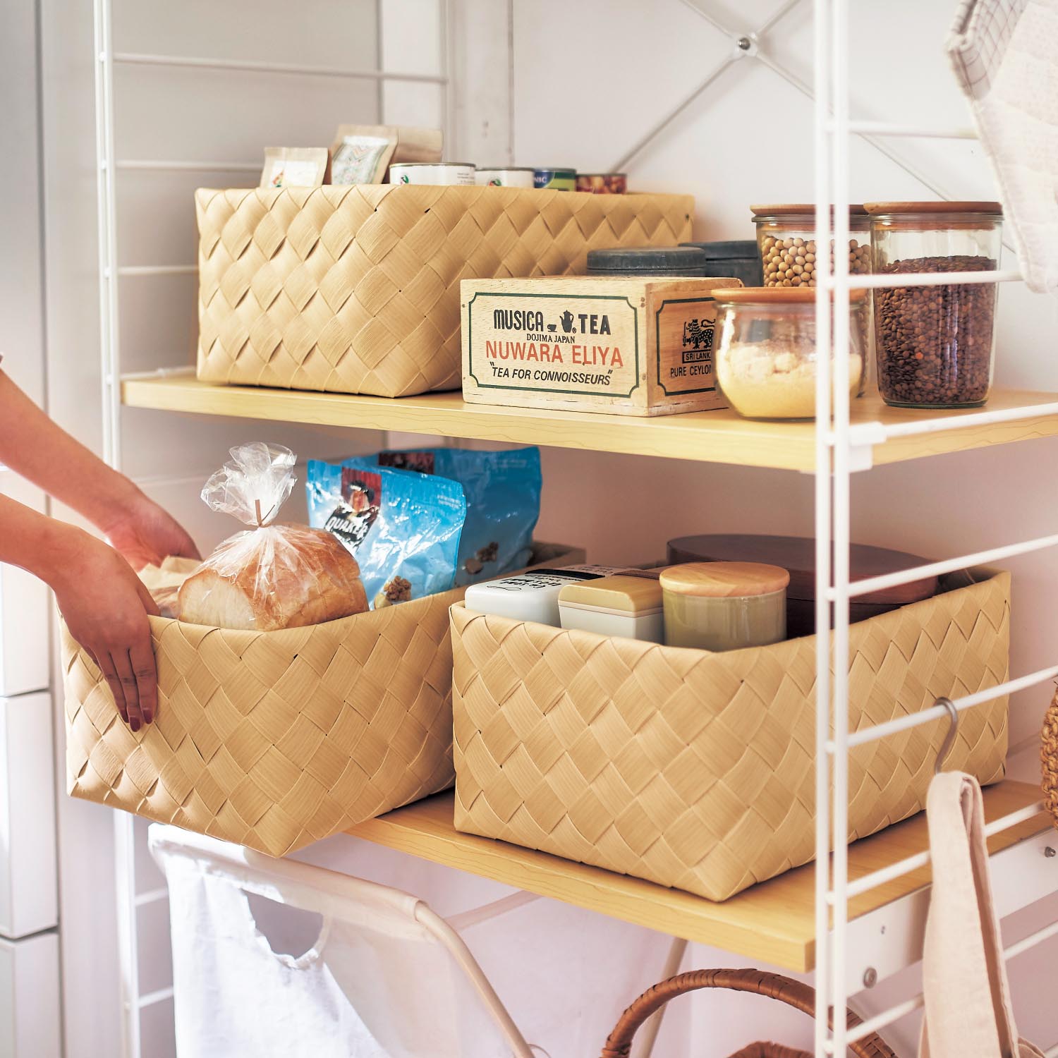 収納 かご キッチンの通販 通販のベルメゾンネット 収納 かご キッチンの通販 通販のベルメゾンネット