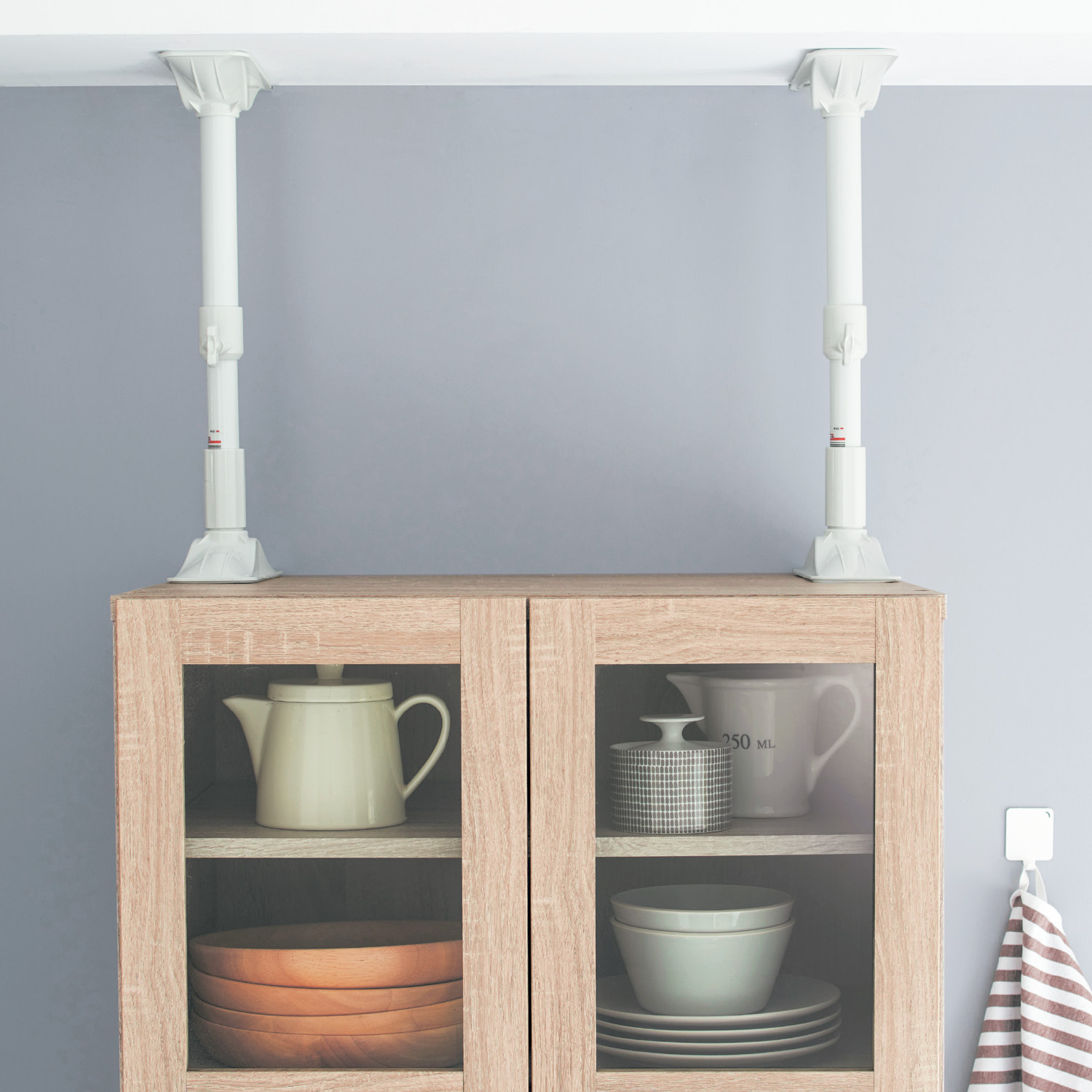 家具の転倒防止 突っ張り耐震ポール <超ミニ/ミニ/S/L/LL>【防災】 家具の転倒防止 突っ張り耐震ポール <超ミニ/ミニ/S/L/LL>【防災】