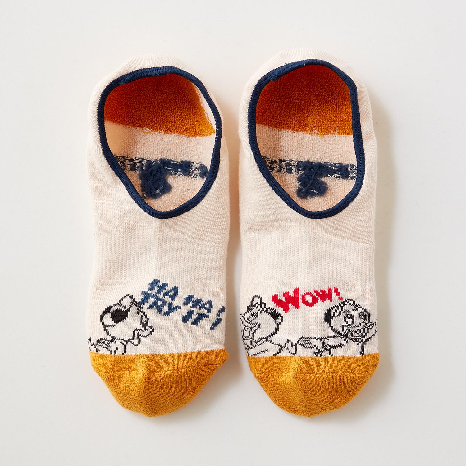 【ディズニー/Disney】サイズが選べるスニーカー丈ソックス(選べるキャラクター)