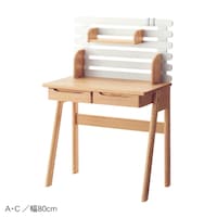 A／幅80×奥行45cm、C／幅80×奥行60cm
