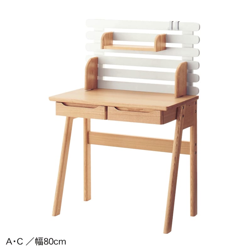 A／幅80×奥行45cm、C／幅80×奥行60cm