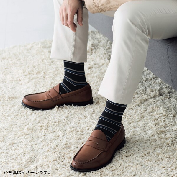 【ベルメゾン】革靴からスニーカーまで合わせやすい抗菌防臭メンズソックス 【累計販売数19万点突破】