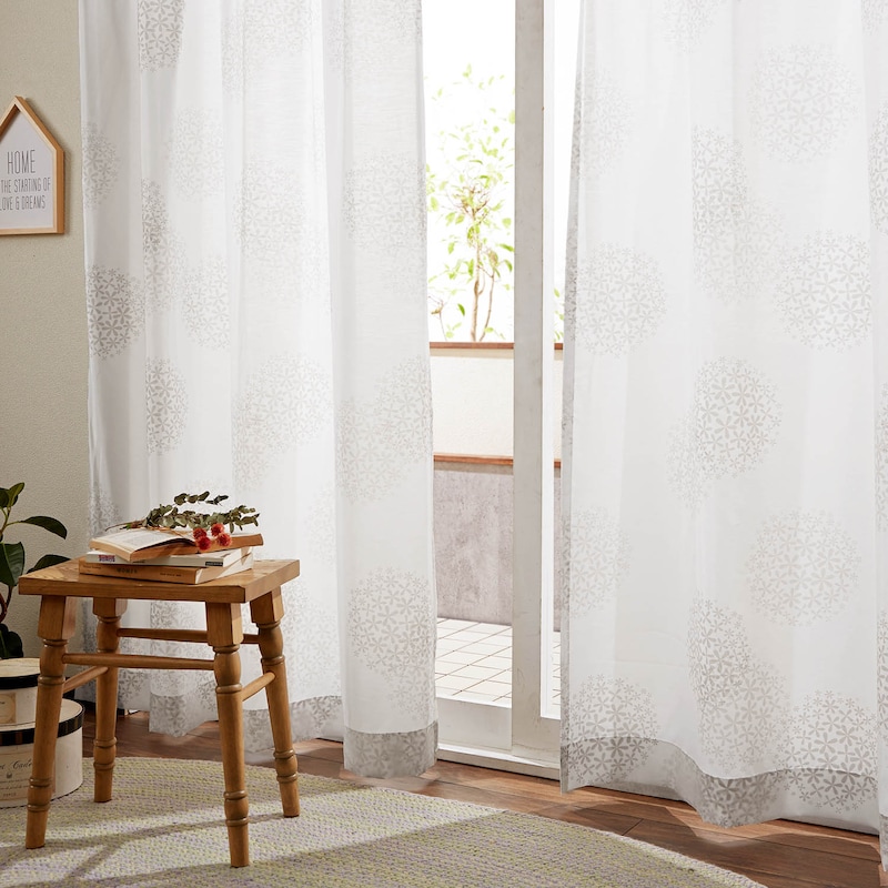 シオンシルエット 約100cm×198cm(2枚)