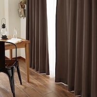 ダークブラウン 約100cm×200cm（2枚）