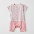 （天竺）ピンク系小花柄