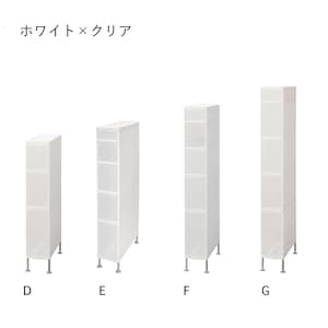 D幅19×高さ92　E幅19×高さ120.5　F幅19×高さ126.5　G幅19×高さ133cm