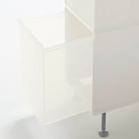 引出しアップ　　ホワイト×クリア　