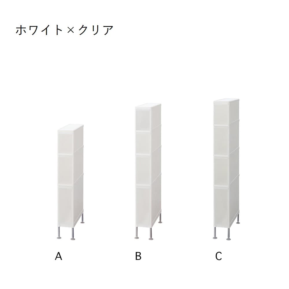 A/幅15.5×高さ92cm　B/幅15.5×高さ111cm　C/幅15.5×高さ117.5cm