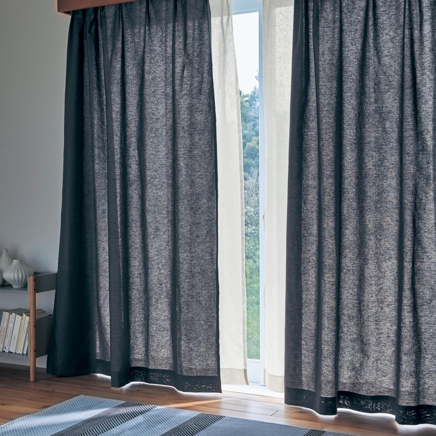 心地よい透け感を味わう 素朴な風合いの綿麻カーテン Belle Maison Days 通販のベルメゾンネット 心地よい透け感を味わう 素朴な風合いの綿麻カーテン Belle Maison Days 通販のベルメゾンネット