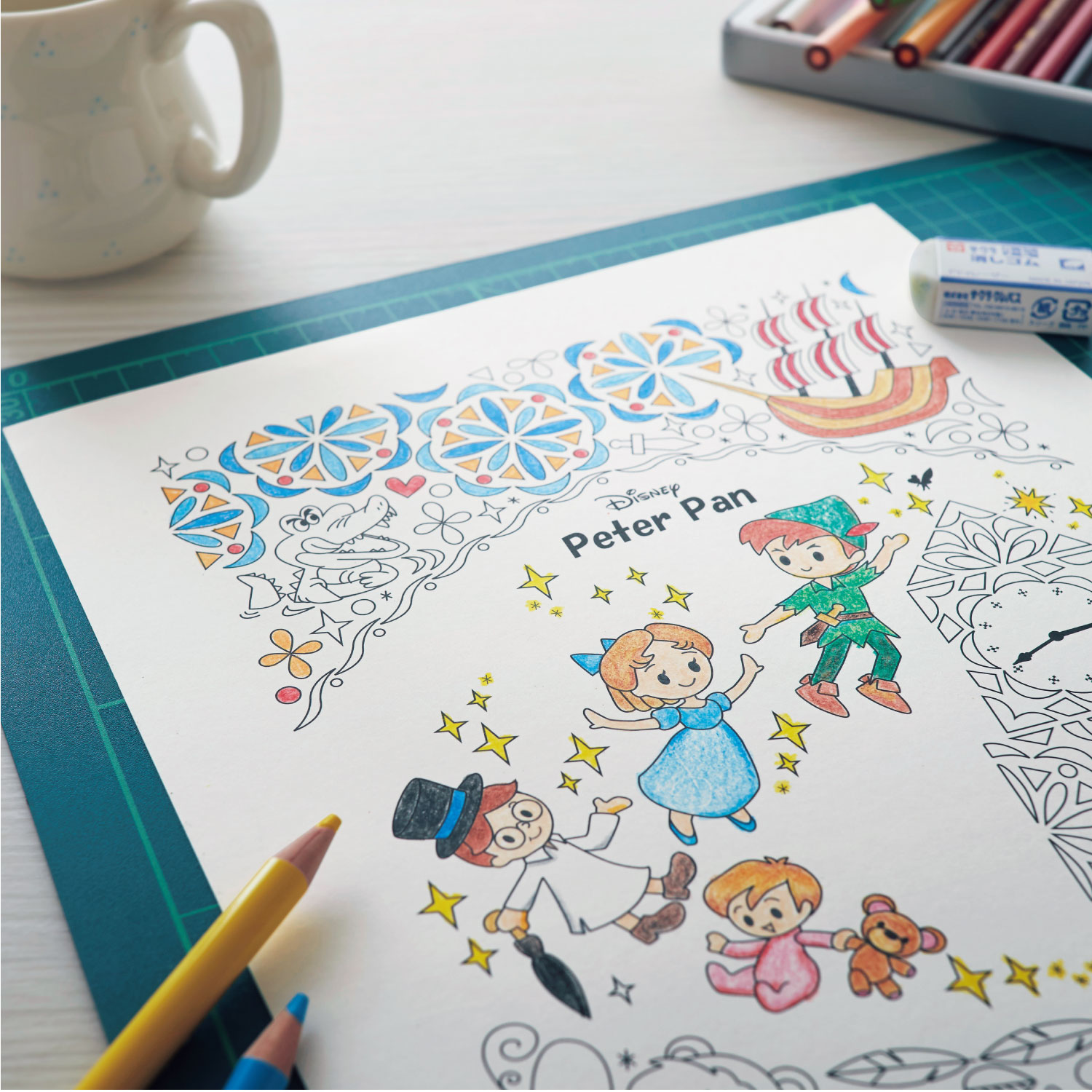 手作りキット おうちディズニー 季節の大人かわいいぬり絵 藤井陽子 選べるキャラクター ディズニー Disney 通販のベルメゾンネット 手作りキット おうちディズニー 季節の大人かわいいぬり絵 藤井陽子 選べるキャラクター ディズニー Disney 通販のベルメゾンネット