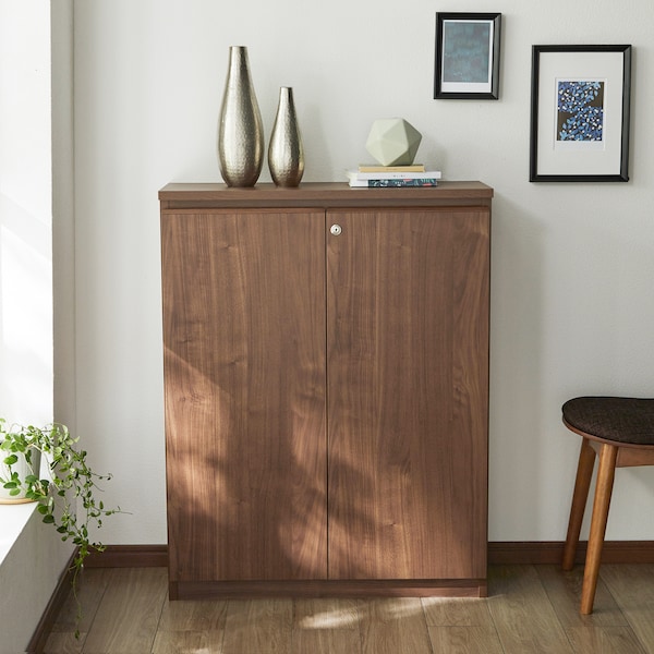 【ベルメゾン】大量収納!まるで造り付け家具のようなロータイプ同人誌ラック