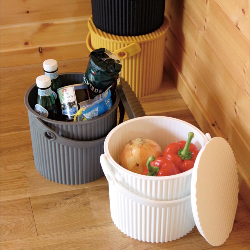 【オムニウッティ/omnioutil】フタ付きバケツ「オムニウッティ」