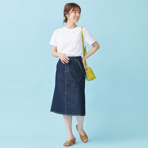 着用モデルの身長は、160cm、着用Mサイズ
