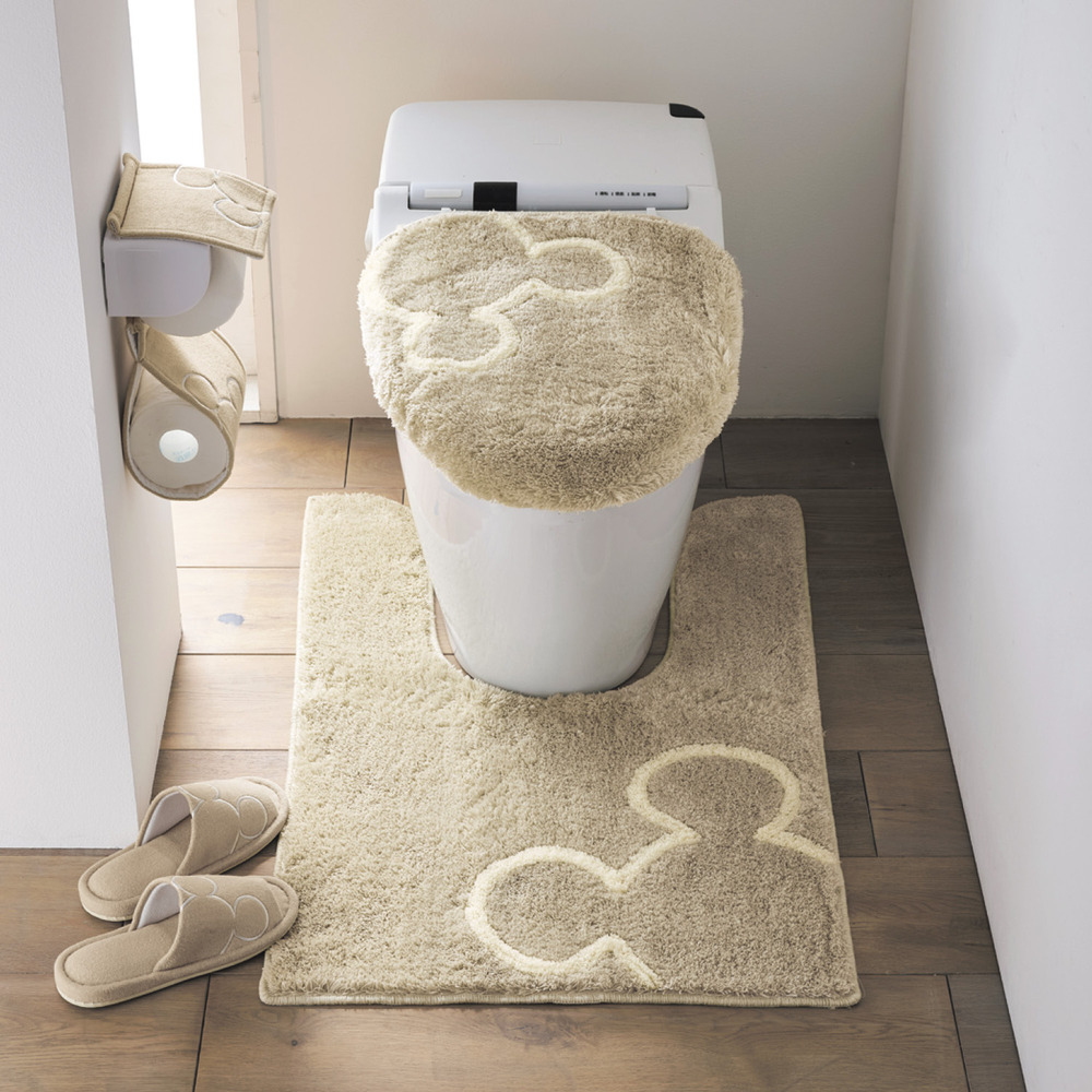 トイレをもっと可愛く♪消臭機能付きのマット&フタカバー(単品・セット)「ミッキーモチーフ」(ディズニー/Disney) トイレをもっと可愛く♪消臭機能付きのマット&フタカバー(単品・セット)「ミッキーモチーフ」(ディズニー/Disney)