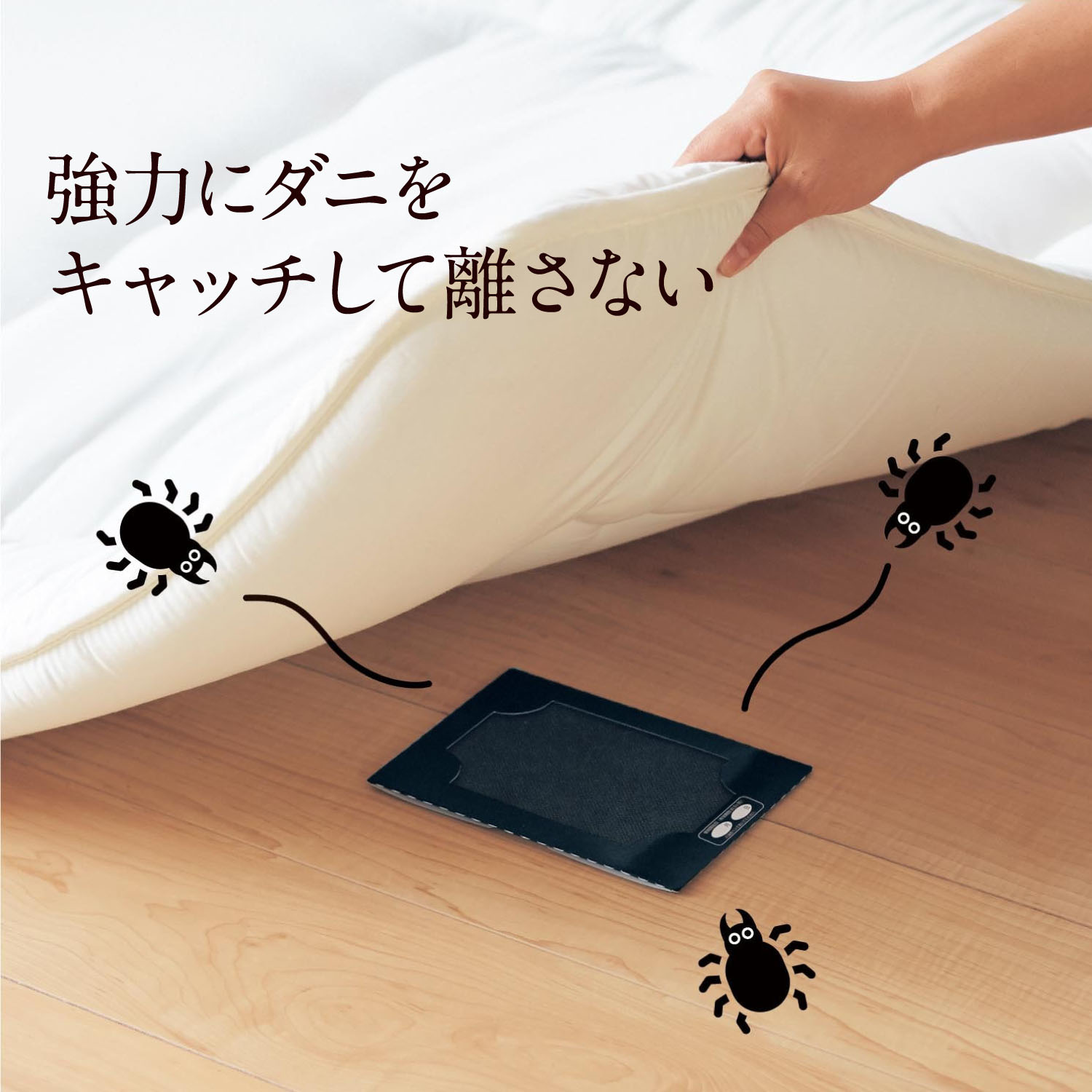 【ベルメゾン】【20枚セットがお得】 ダニ取りシート