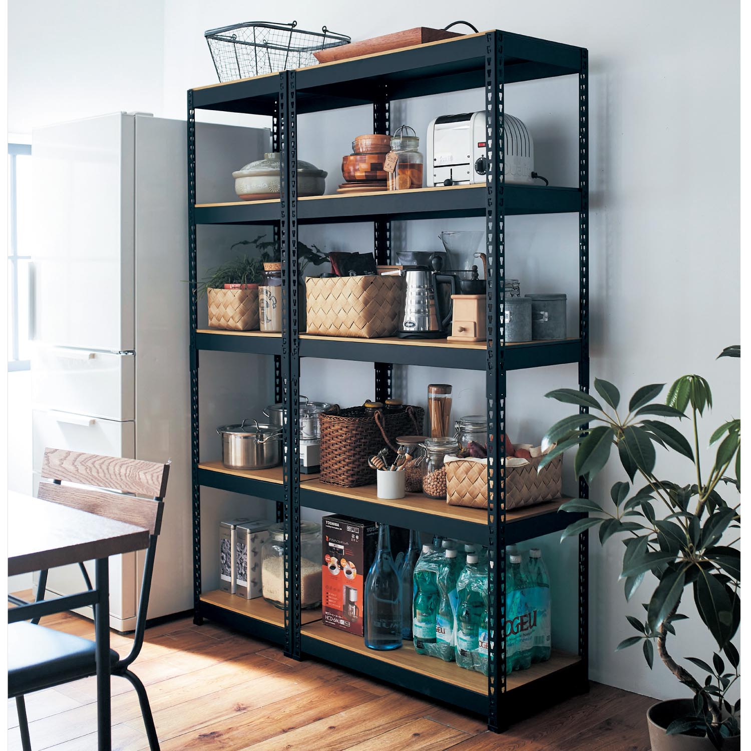 【ベルメゾン】頑丈棚板のスチールラック