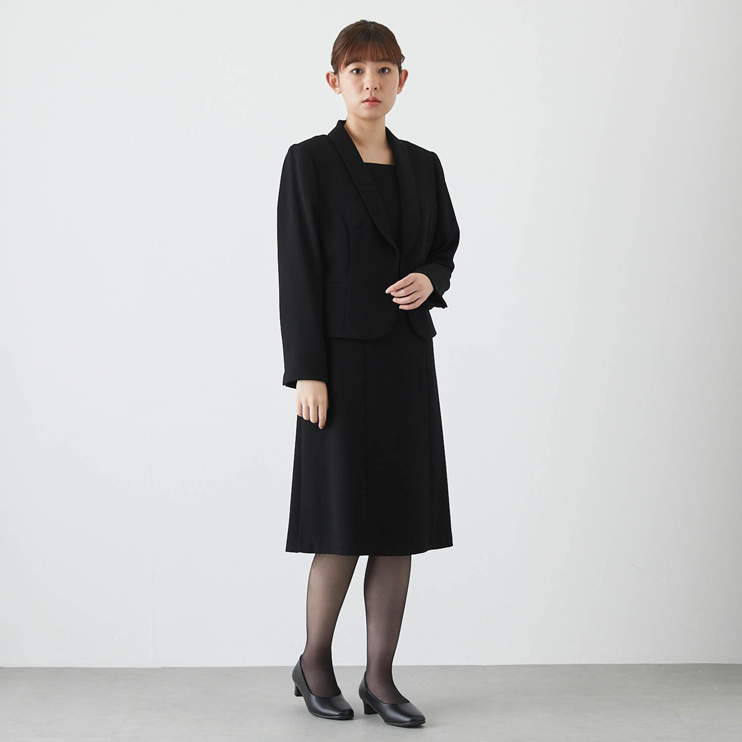 【ソリテール/SORITEAL】ジャケット & ワンピース【喪服・礼服】 (13~23号)