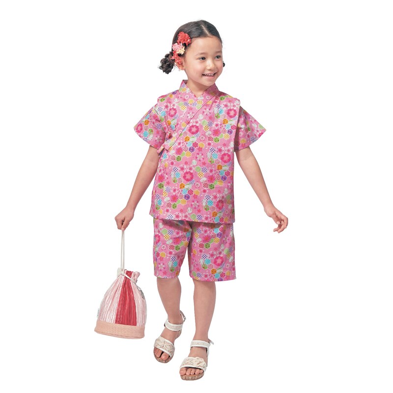 女の子 甚平 うさぎ柄 サイズ110 激安価格と即納で通信販売 うさぎ柄