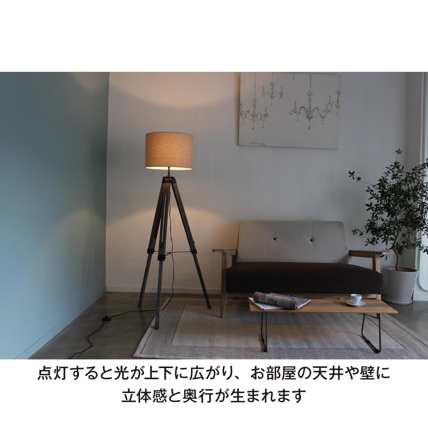 フロアライト「ビエリ ノバ」（照明器具/ペンダントライト）(ディ