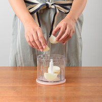 材料を入れて