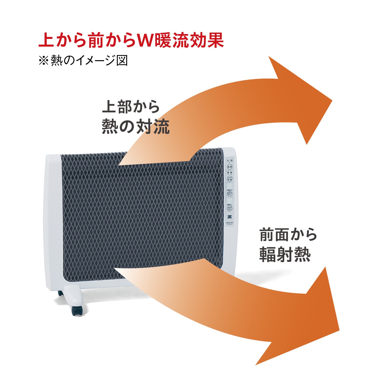 遠赤外線ヒーター”アーバンホット” [日本製]（暖房器具/オイルヒーター）｜通販のベルメゾンネット