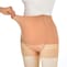 パンティ部のストレッチサポート仕様で、産前から産後までのお腹に快適にフィット
