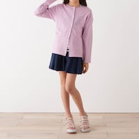 ラベンダー／モデル身長142cm・140サイズ着用