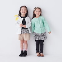 左）オフホワイト／107.5cm・110、右）ミント／106cm・110