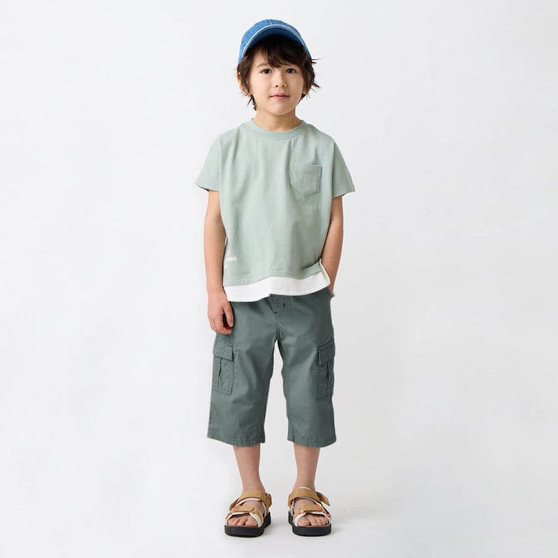 カーキ／モデル身長110cm・110サイズ着用