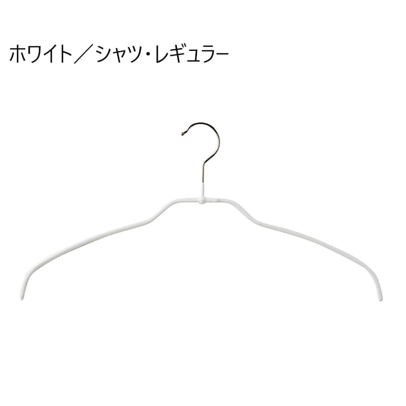 ホワイト／シャツ・レギュラー