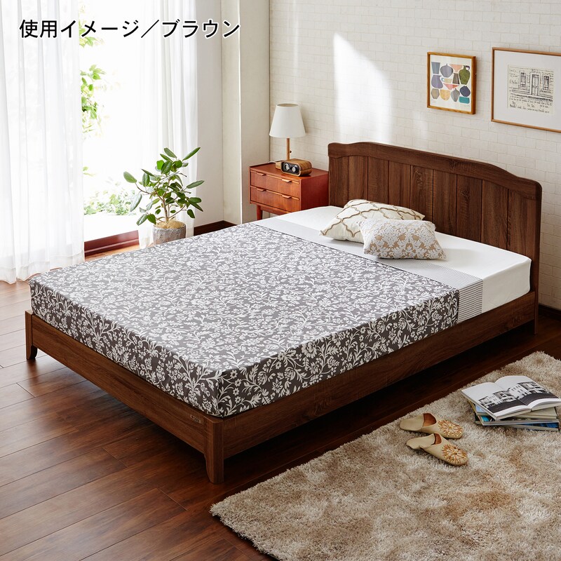 セミアンティーク ベルベットコート【パープルに花柄】防寒に  