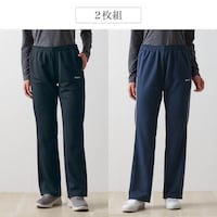 ブラック×ブラック&ネイビー×ピンクの2点セット