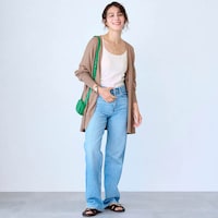モデル身長162cm／M（オフホワイト）
