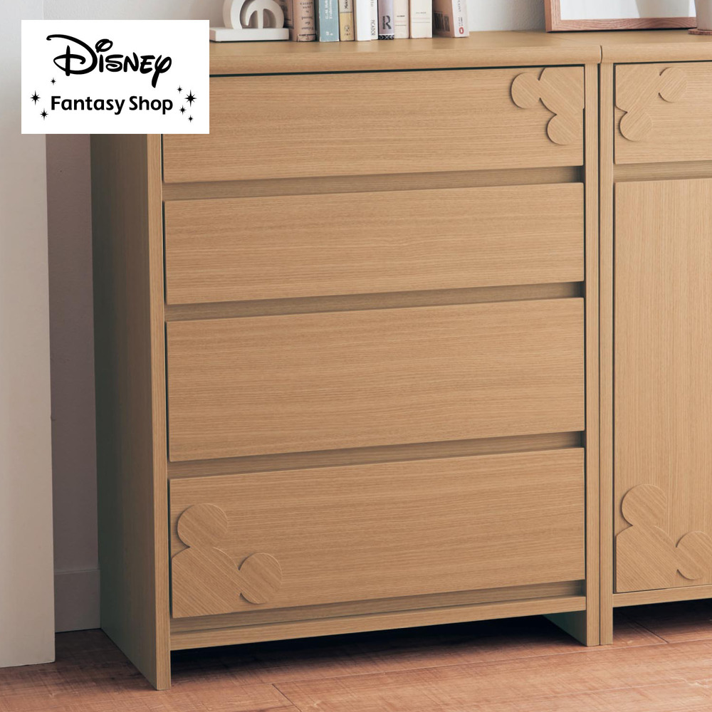 【ディズニー/Disney】コンパクトチェスト「ミッキーモチーフ」 【ディズニー/Disney】コンパクトチェスト「ミッキーモチーフ」