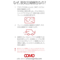 コンパクトなお届けでエコ。お布団は広げてぱたぱたと振っていただくと羽毛が早くよみがえります。