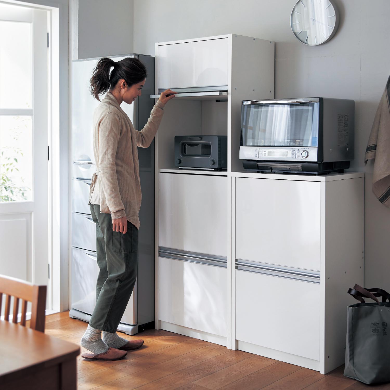 家電収納の通販 通販のベルメゾンネット 家電収納の通販 通販のベルメゾンネット